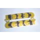 STICKERS - CEZET - ON TANK - GOLD/CHROME/BLACK (ORIGINAL PART)